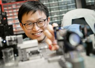 Faculty conducting research