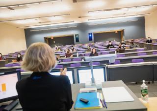 Faculty teaching in-person