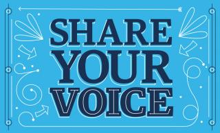 Share your voice
