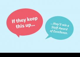 UBCO Staff Awards of Excellence graphic
