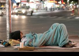 Homeless person