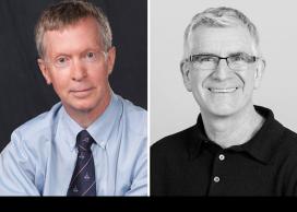 Dr. Geoffrey Johnston and Dr. Colin Landells