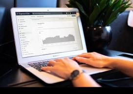 Person looking at their data