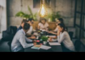 Researchers collaborating