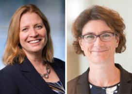 Jennifer Burns and Joanne Fox